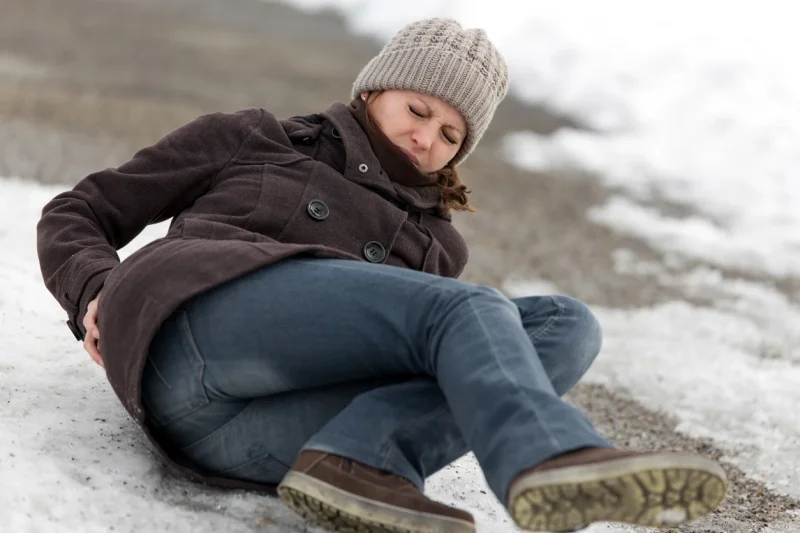 Winter tips: A word on Slip and Falls